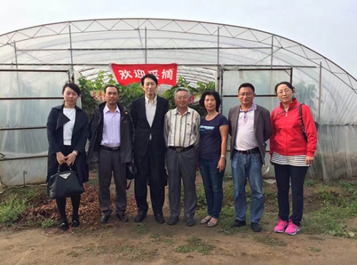 日本专家和沈阳农业大学专家